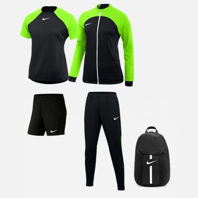 Ensemble Nike femme Pack 5 pièces Maillot Academy Pro Short Park III Veste Academy Pro Pantalon de survêtement Academy Pro Sac à dos Academy Team DH9242 BV6860 DH9250 DH9273 DC2647