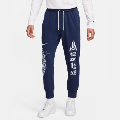 bas de jogging de basket nike ja bleu marine homme fn2994 410