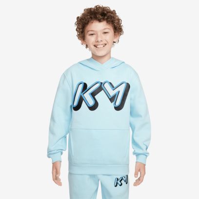 sweat a capuche nike km bleu ciel pour enfant fz5321 474