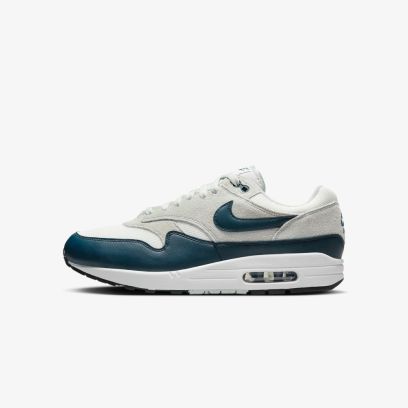 chaussure nike air max 1 essential blanc bleu homme fz5808 103