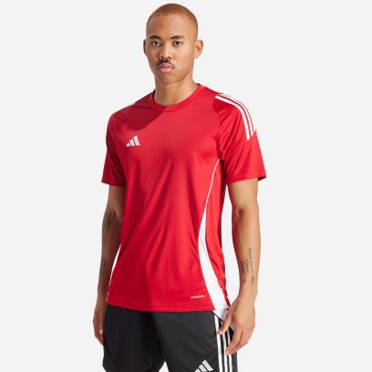 maillot tiro 24 rouge homme hej10 is1016