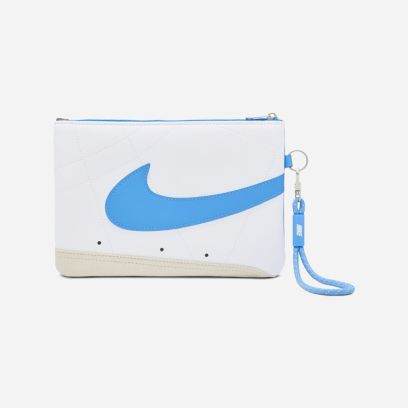 pochette nike icon blazer large blanc et bleu hf3601 156