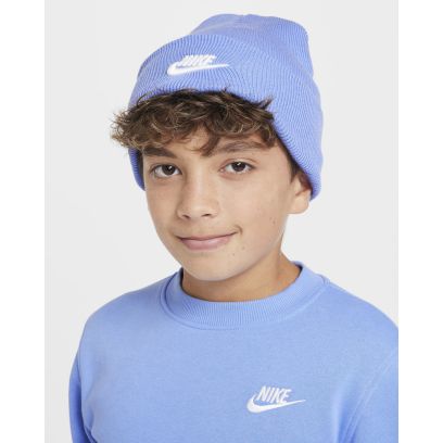 bonnet nike peak bleu pour enfant hf5498 478