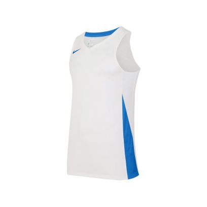 Maillot de basket Nike Team Blanc & Bleu Royal pour enfant