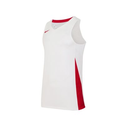 Maillot de basket Nike Team Blanc & Rouge pour enfant