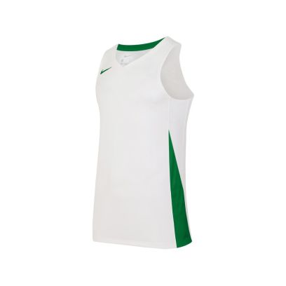 Maillot de basket Nike Team Blanc & Vert pour enfant