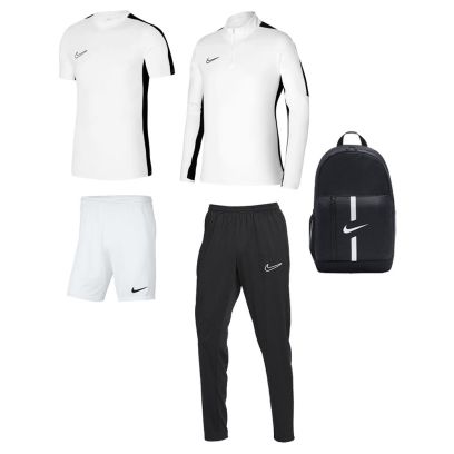 Ensemble Nike enfant Pack 5 pièces Maillot Academy 23 Short Park III Haut 1/4 zip Academy 23 Pantalon de survêtement Academy 23 Sac à dos Academy Team Youth DR1343 BV6865 DR1356 DR1676 DA2571