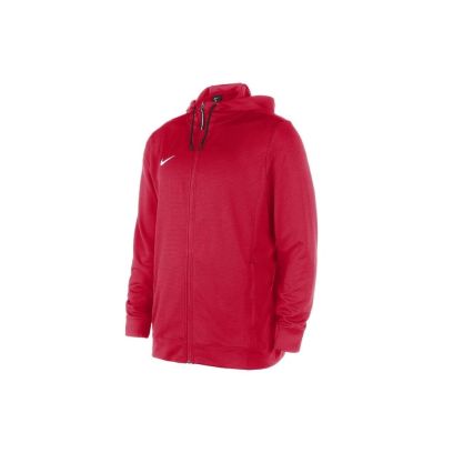 Veste de survêtement rouge Nike Team Basketball zip pour homme NT0205-657