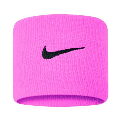 Lot de 2 serre poignets Nike Swoosh Rose PAC277-677