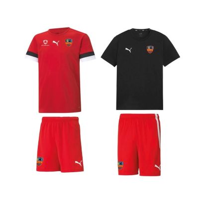 Pack Licenciés Adulte GFCA Handball pour Homme (4 pièces) | Maillot + Short + T-shirt + Short |