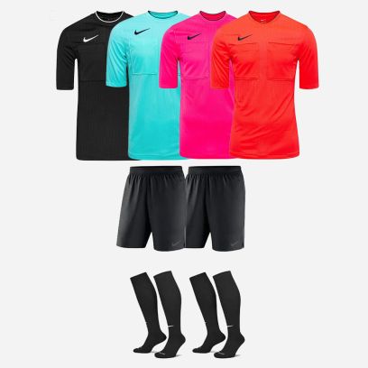 Pack Nike Arbitre de football FFF maillot manches courtes short chaussettes