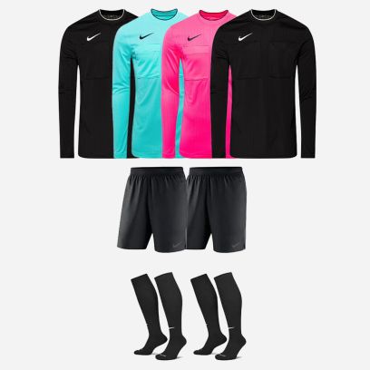 Pack Nike Arbitre de football FFF maillot manches longues short chaussettes