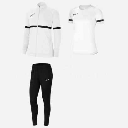 Ensemble Nike Academy 21 pour Femme. Survêtement + Maillot (3 pièces)