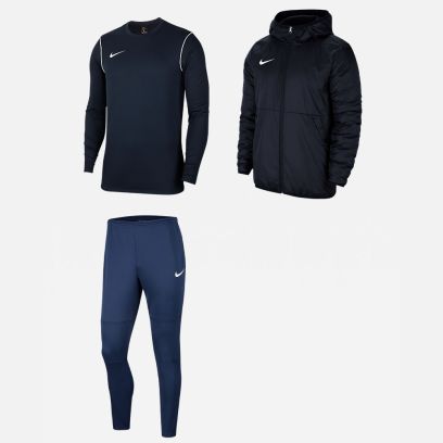 Ensemble Nike Park 20 pour Homme. Survêtement + Parka (3 pièces)