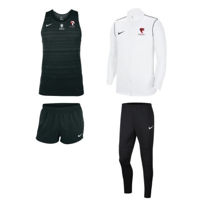 Pack Cavigal Nice Athletisme pour Homme (4 pièces) | Débardeur + Short + Veste + Pantalon de survêtement |