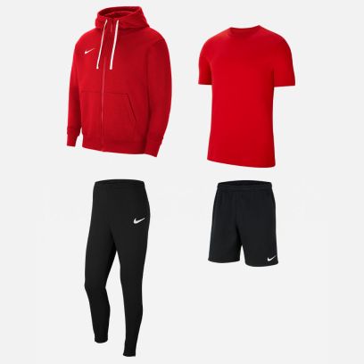 Ensemble Nike Team Club 20 pour Homme. Sweat-shirt + Bas de jogging + Tee-shirt + Short (4 pièces)