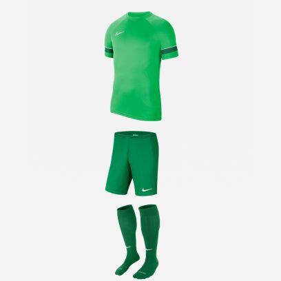 Ensemble Nike Academy 21 pour Homme. Maillot + Short + Chaussettes (3 pièces)