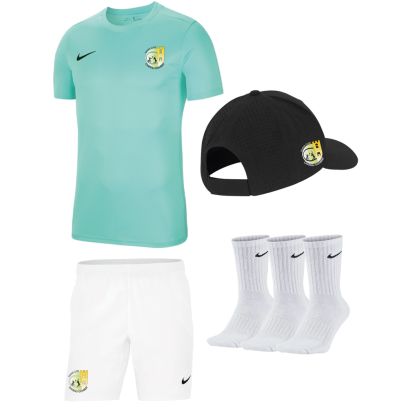 Pack Tennis Club Chateau Gombert pour Homme (4 pièces) | Maillot + Short + Casquette + Chaussettes |