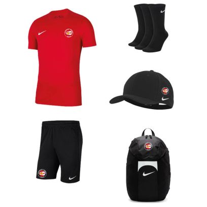 Pack ESMP Tennis pour Homme (5 pièces) | Maillot + Short + Lot de 3 paires de chaussettes + Casquette + Sac à dos |