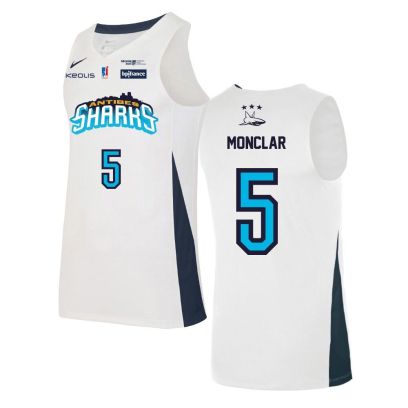 Maglia da partita Nike Sharks Antibes Bianco per bambino