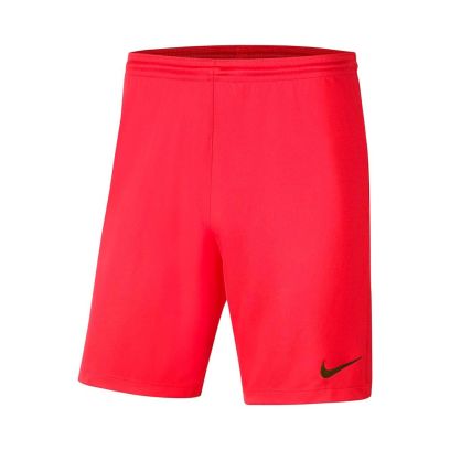 Short Nike Park III Rouge Crimson pour homme