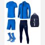 Ensemble Nike enfant Pack 6 pièces Maillot Academy 23 Short Park III Chaussettes Strike Crew Veste de survêtement Academy 23 Pantalon de survêtement Academy 23 Sac à dos Academy Team Youth DR1343 BV6865 DH6620 DR1695 DR1676 DA2571