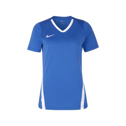 maillot de volley nike team spike bleu pour femme 0902nz 463