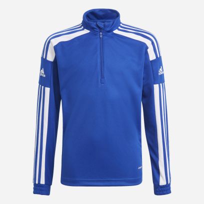 haut 1 4 zip adidas squadra 21 bleu enfant 23845 gp6469