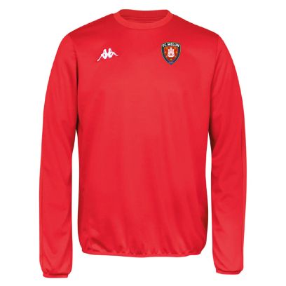 Sweat-shirt FC Melun Rouge pour homme