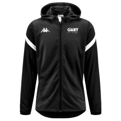 Sweat zippé à capuche Kappa Gany Run My Life pour homme