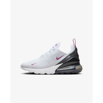 chaussures nike air max 270 blanc anthracite enfant 943345 120