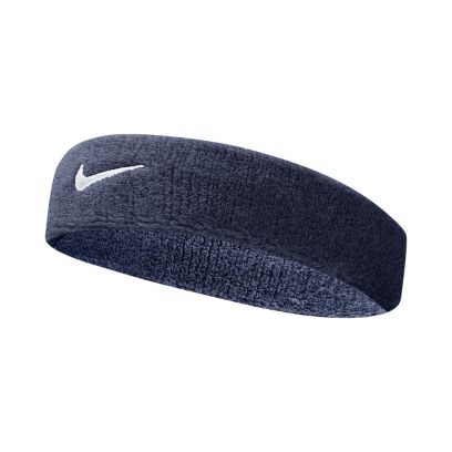 Fascia per capelli Nike Swoosh Blu Navy per unisex