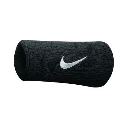 double serre poignet eponge nike swoosh wristband ac2287 010