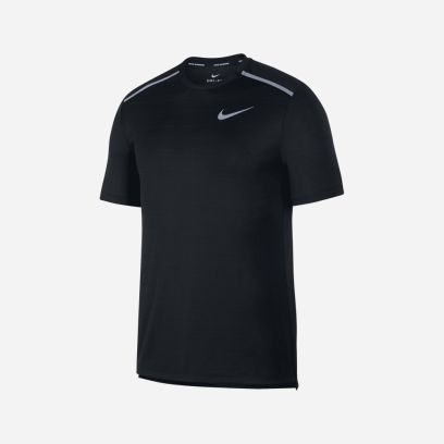 t shirt de running nike dri fit miler noir homme aj7565 010