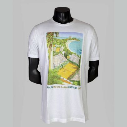 Camiseta Monte-Carlo Country Club Blanco para niño