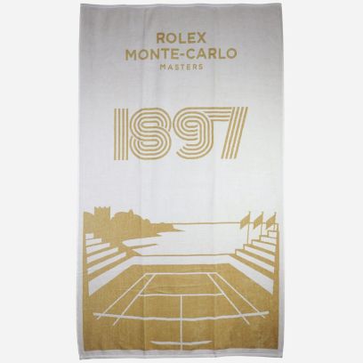 serviette de plage amc24078 rolex monte carlo masters