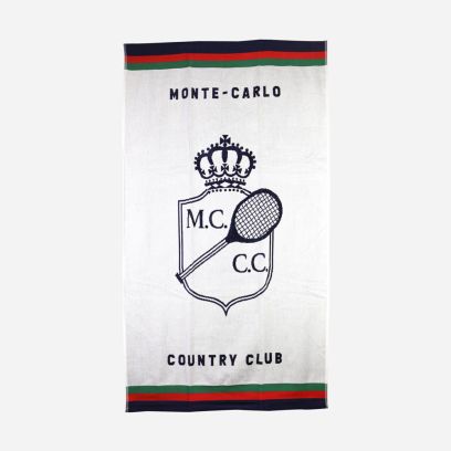 serviette amc24083 white monte carlo country club