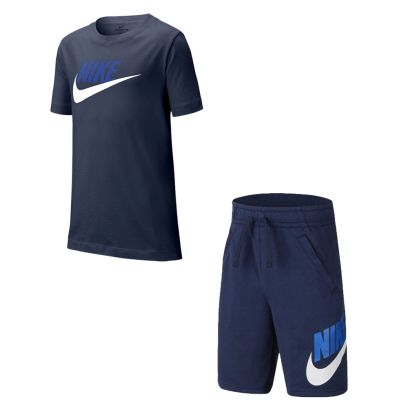 Ensemble été Nike enfant Pack 2 pièces T-shirt Nike Sportswear Short Nike Sportswear AR5252 CK0509