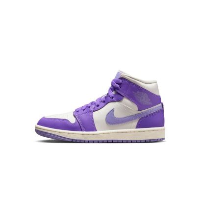 Zapatillas Nike Air Jordan 1 Mid Violeta para mujer