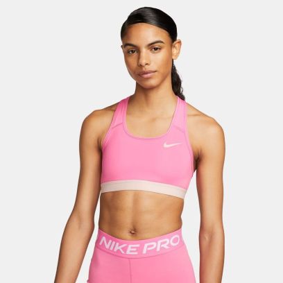 brassiere nike swoosh rose pour femme bv3900 684