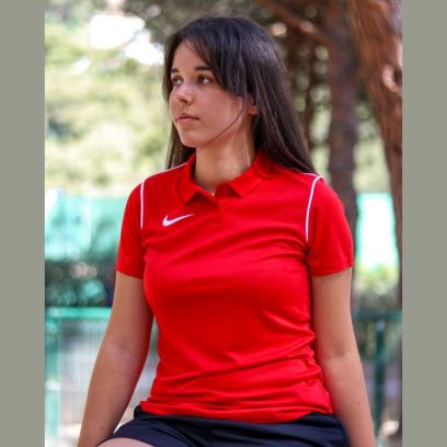 Camisa pólo Nike Park 20 para mulher