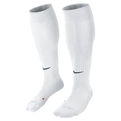 Calcetines de fútbol Nike Classic II Blanco y Negro para unisex