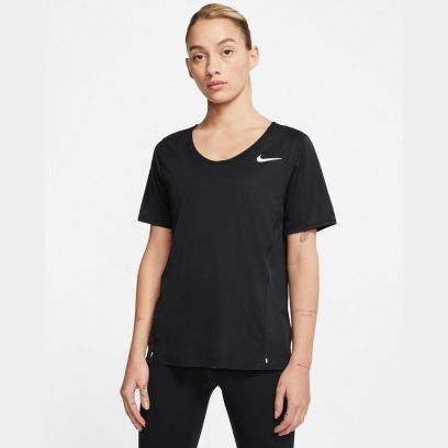 Maillot de running Nike City Sleek Noir pour Femme CJ9444-010