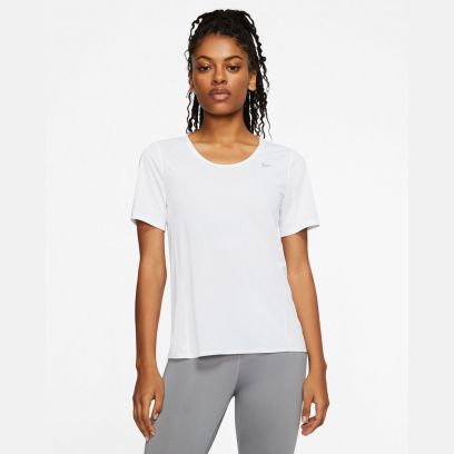 Maillot de running Nike City Sleek Blanc pour Femme CJ9444-100