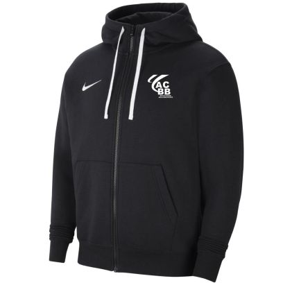 Hooded sweatshirt with zip Nike ACBB Handball Black for men