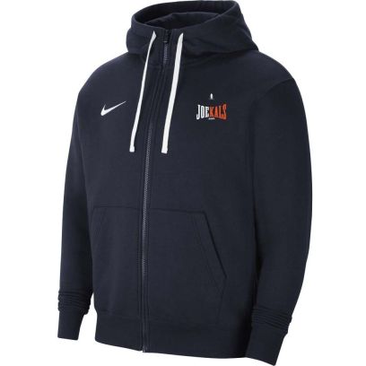 Hooded sweatshirt with zip Nike Joe Kals Navy Blue for men