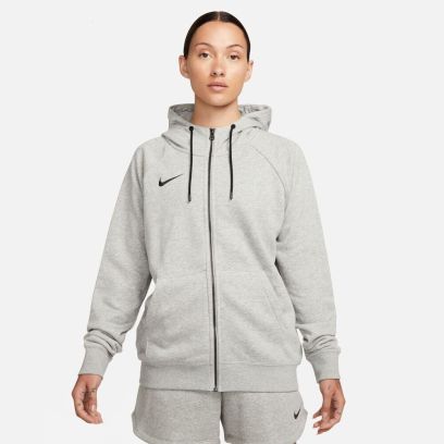 Sweat zippé à capuche Nike Team Club 20 gris clair pour Femme CW6955-063