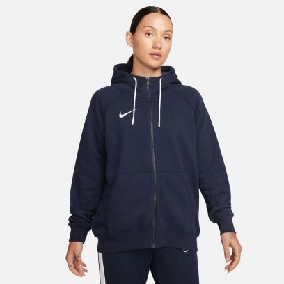 Sweat zippé à capuche Nike Team Club 20 bleu marine pour Femme CW6955-451