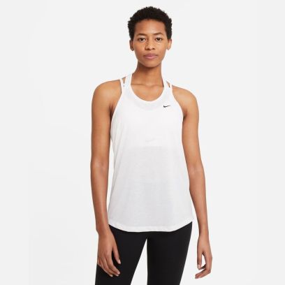 debardeur de training nike dri fit blanc pour femme da0370 100