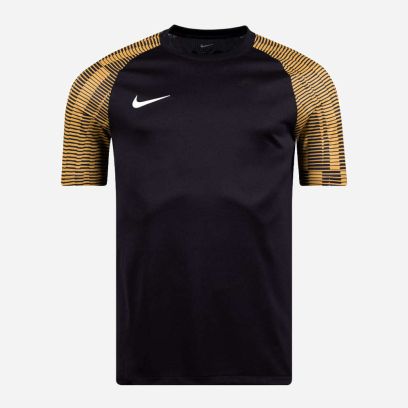 maillot match de football nike academy noir enfant dh8369 011